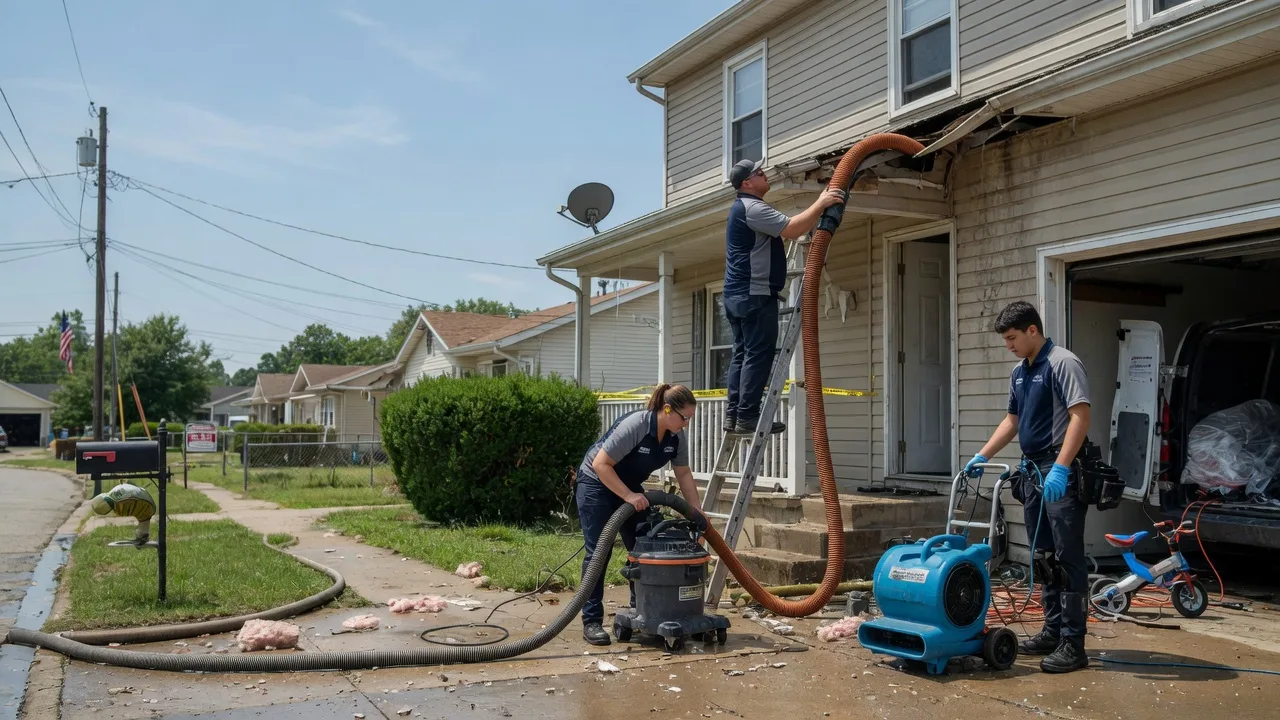 Water Damage Restoration in Howe, OK near me